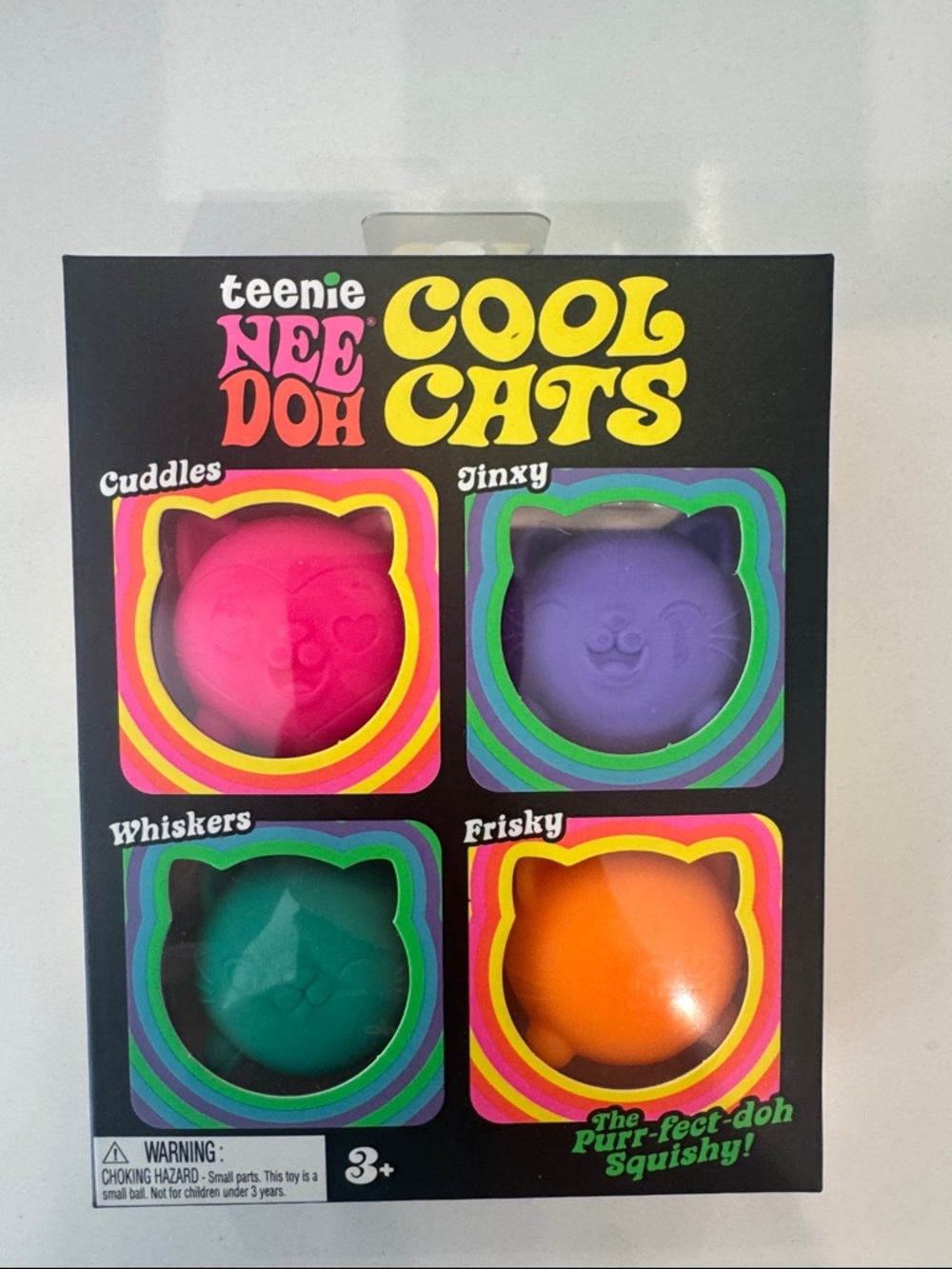 teenie NEE DOH Cool Cats - 4 Pack NEW